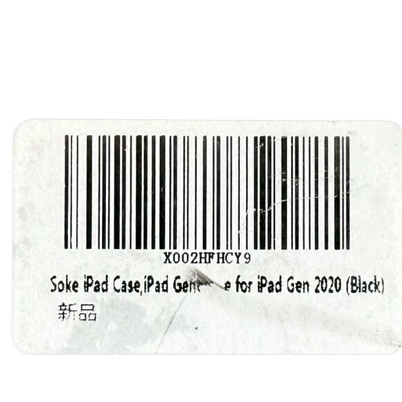 Soke Tablet Case Ipad Gen 2020 Black new - Picture 3 of 7